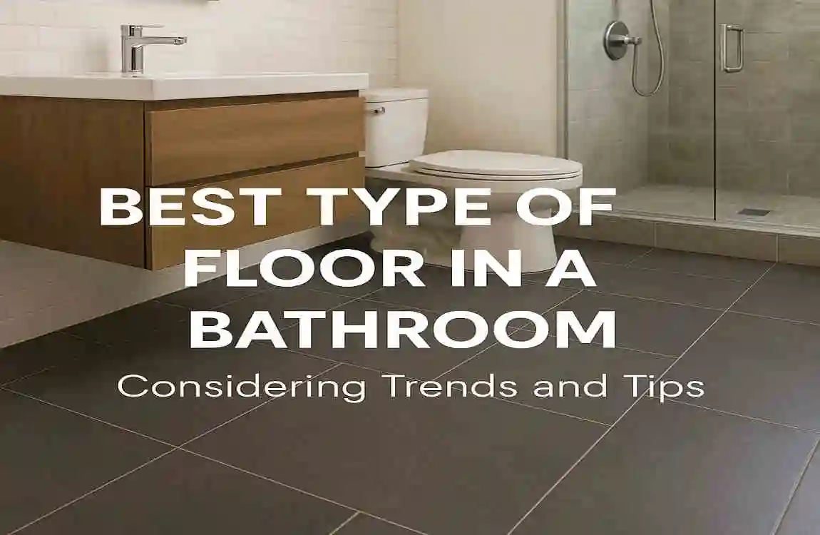 what type of floor is best in a bathroom?