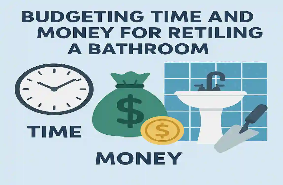 how long to retile a bathroom