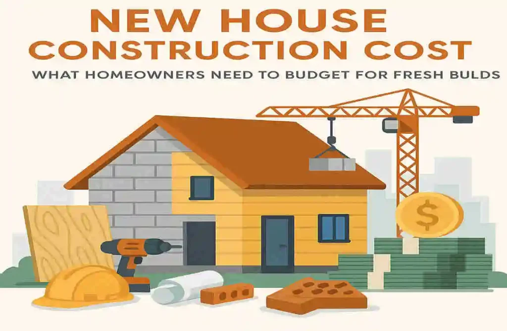 new houses construction cost
