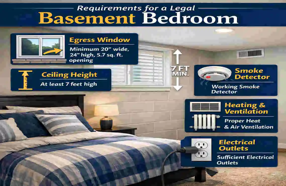 What Makes a Basement Bedroom