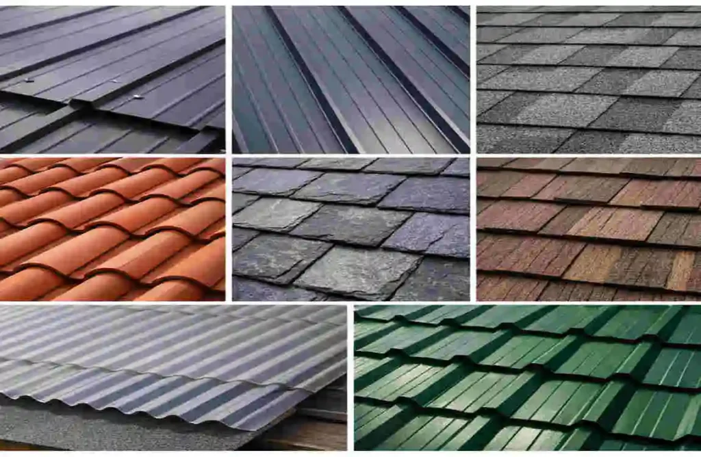 materials used for roofing sheets