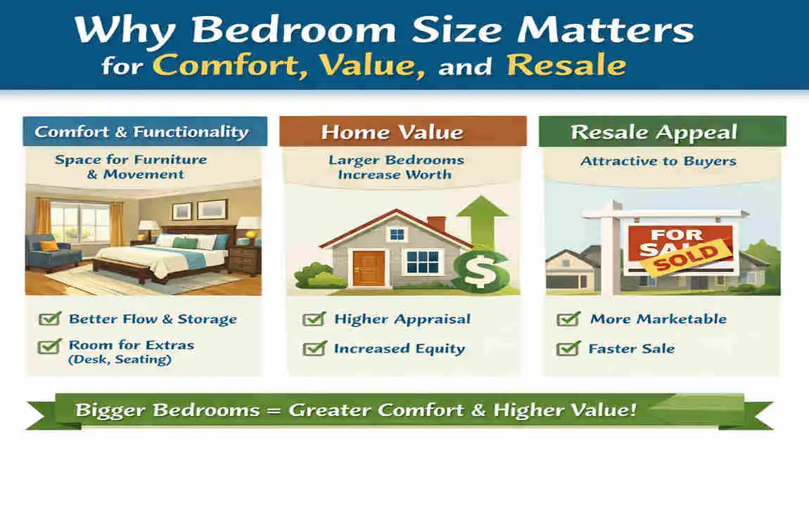 What Is the Size of a Bedroom? Standard House Dimensions, Ideal Layouts & Buyer Guide