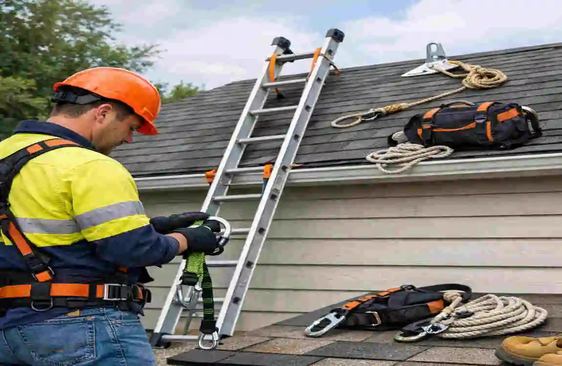 How to Get onto Your Roof Safely: