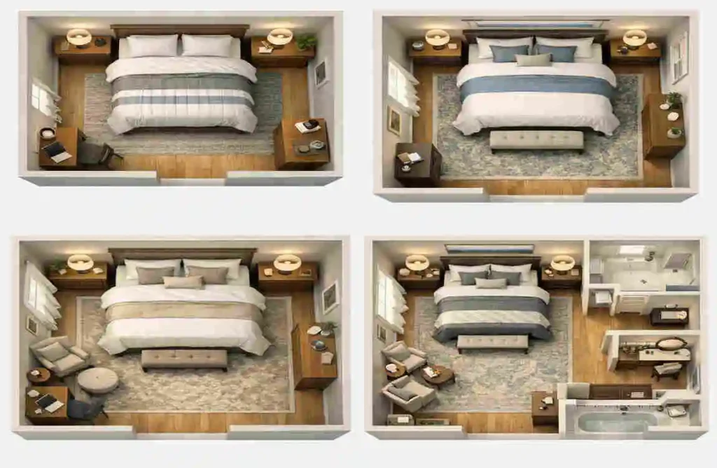 what is a average size bedroom