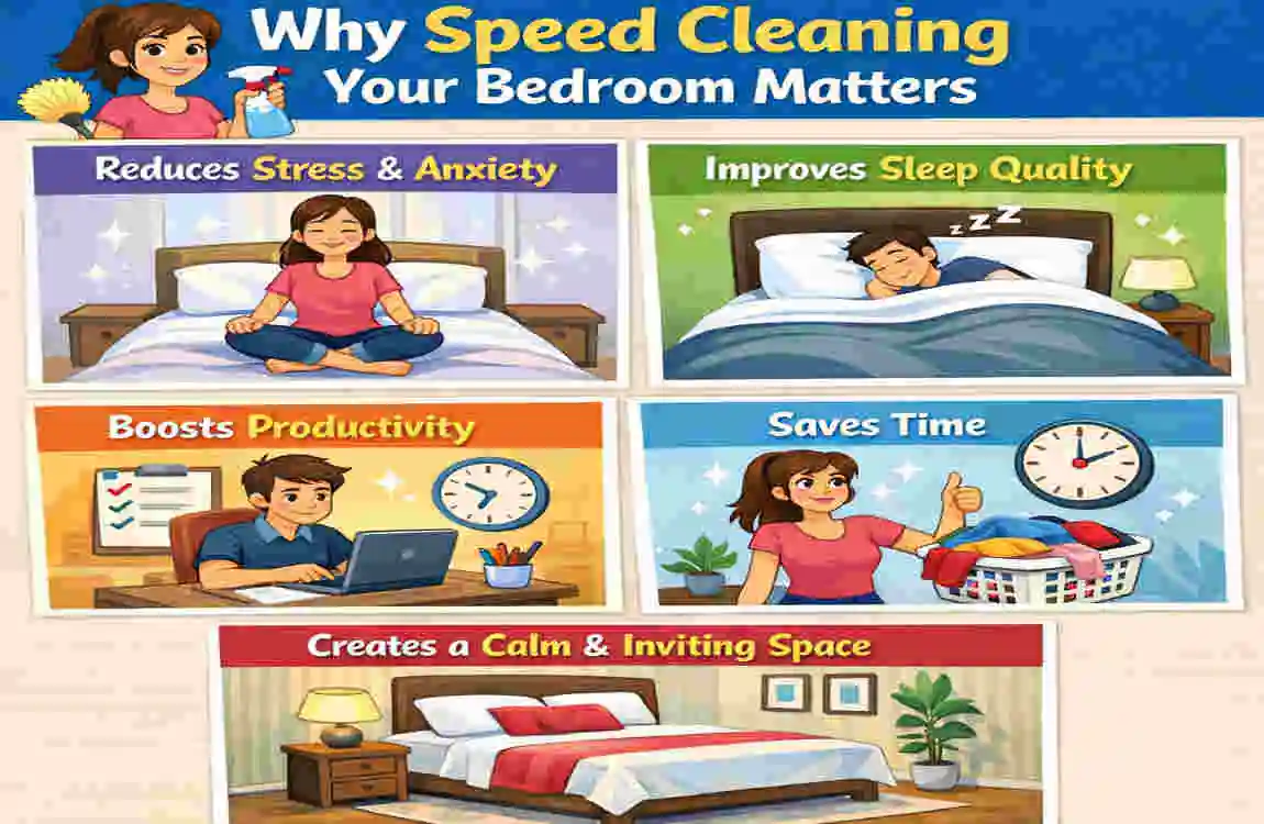 Clean Your Bedroom in 1 Hour: Quick Home