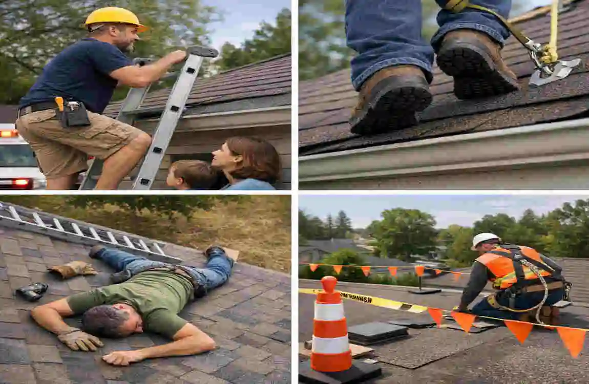 How to Get onto Your Roof Safely: