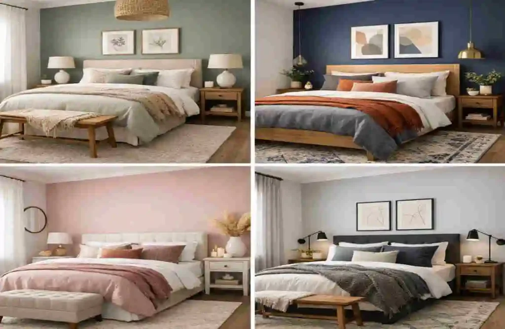 Best Paints & Primers for Bedroom Wall Colour Combinations