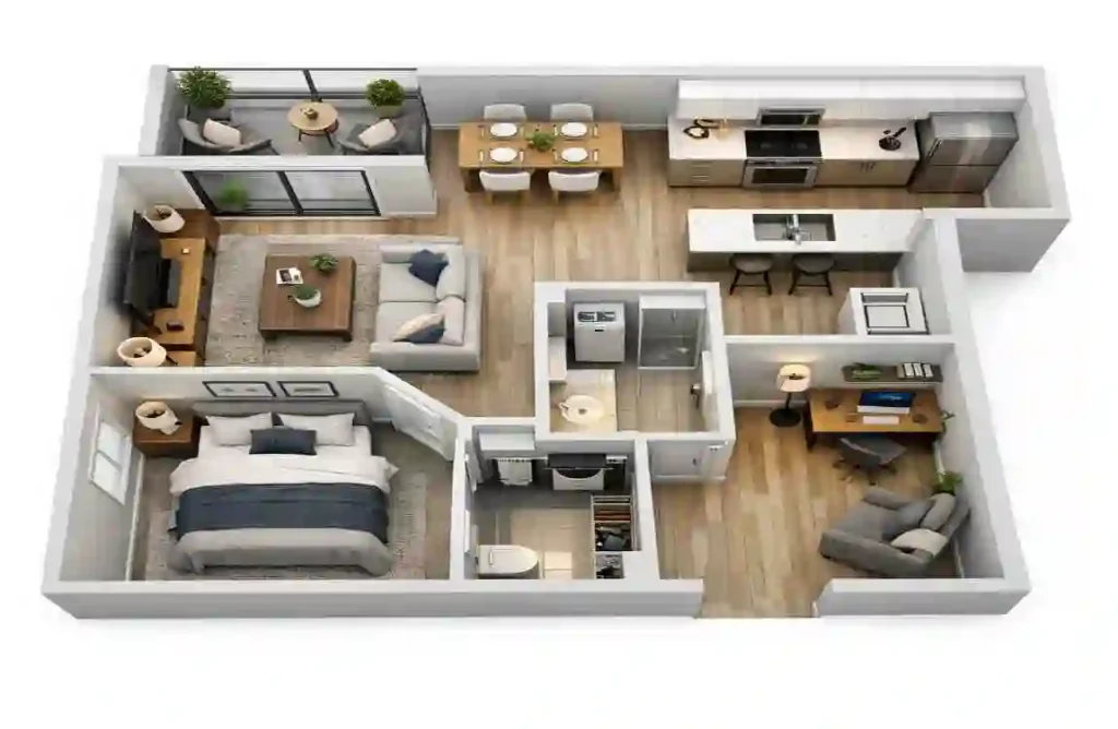 1 Bedroom + Den Meaning Explained: Perfect House Layout for Modern Living what does 1 bedroom plus den mean
