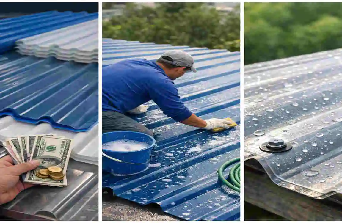 Waterproof Plastic Sheets for Roof