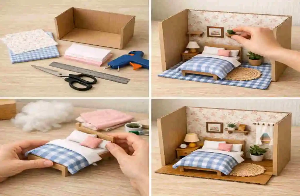 How to Make a Mini Bedroom: