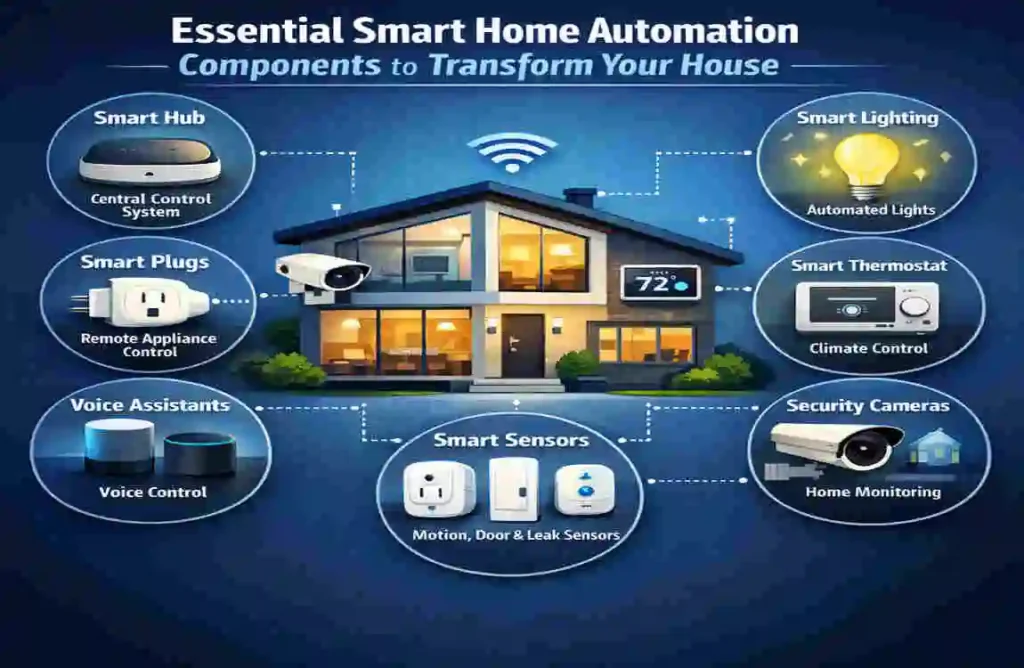 Essential Smart Home Automation Components to Transform Your House Essential Smart Home Automation Components