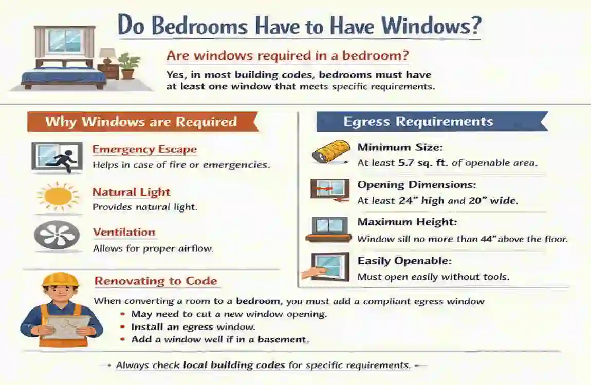 Do Bedrooms Have to Have Windows