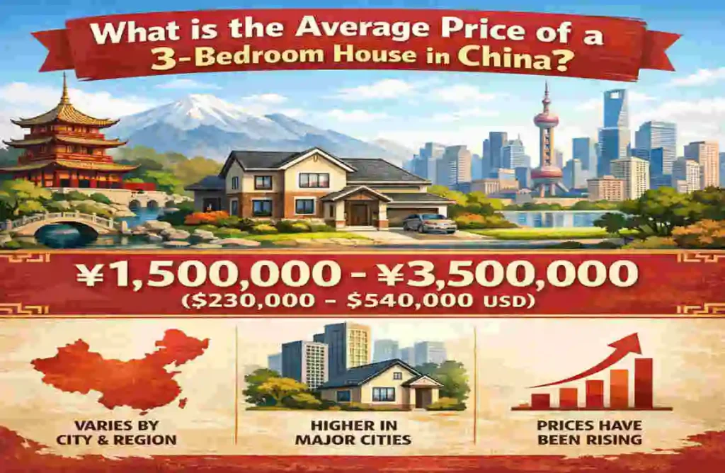 Price of a 3-Bedroom House in China