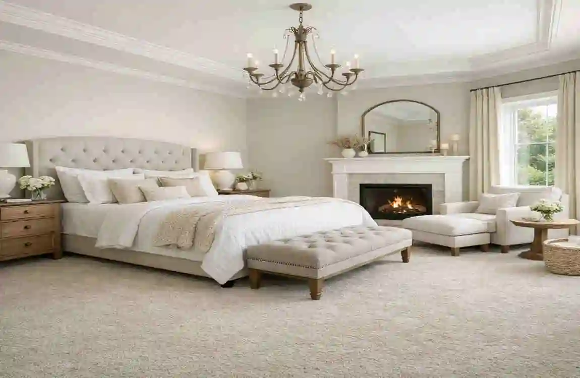 Wall-to-Wall Carpet Bedroom Ideas