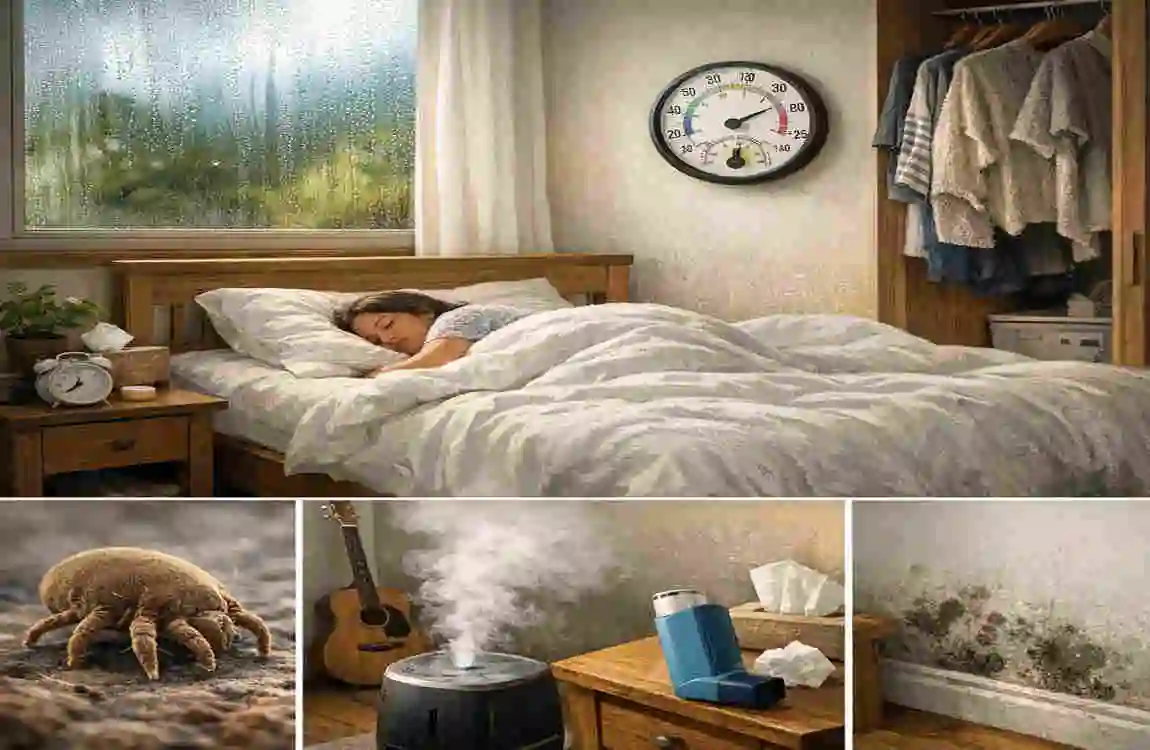 where should i put humidifier in bedroom