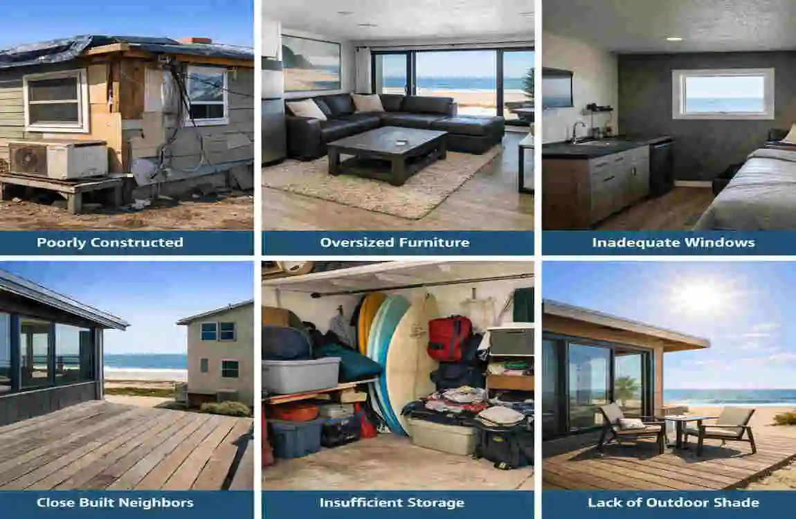 small modern beach home