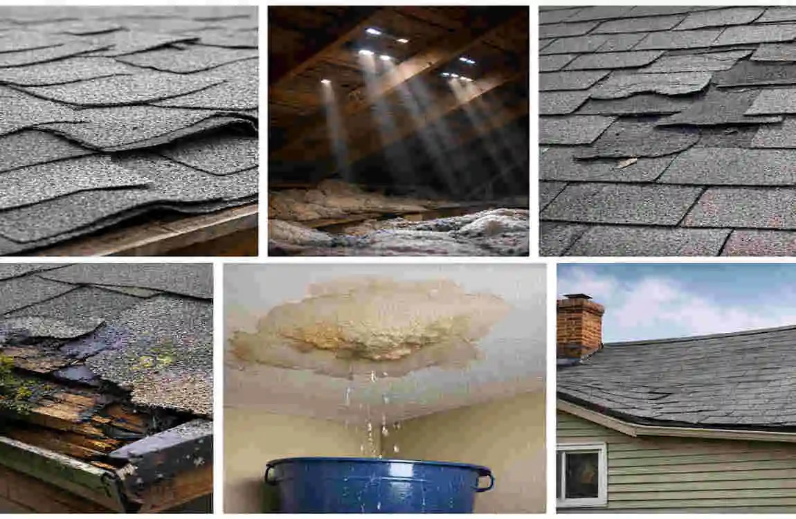 What are the 5 types of roof cover?