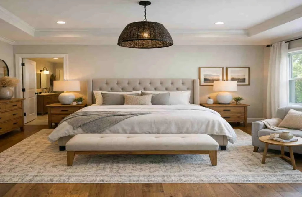 what is the average size bedroom in a house