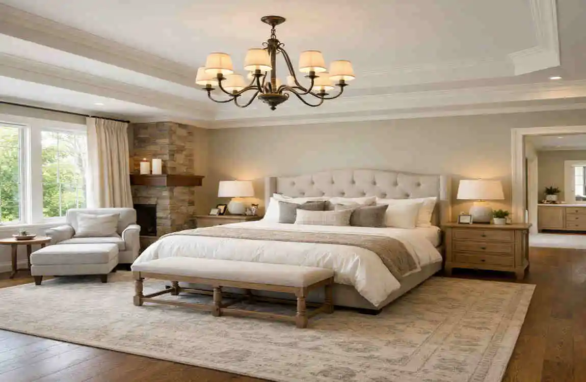 ideal master bedroom size