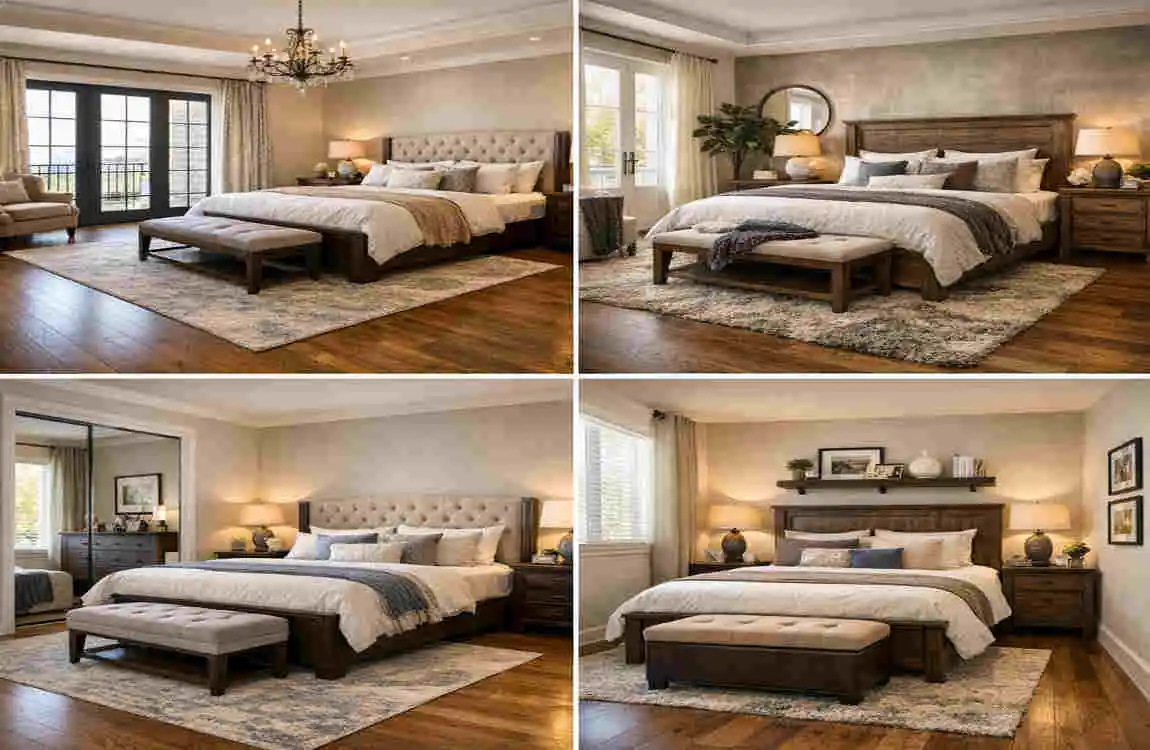california king bedroom suite style