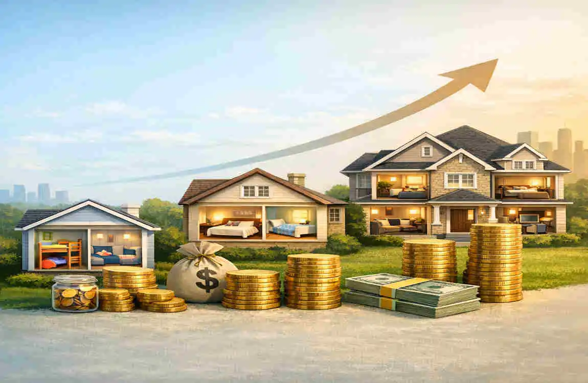 how many bedrooms is considered a house
