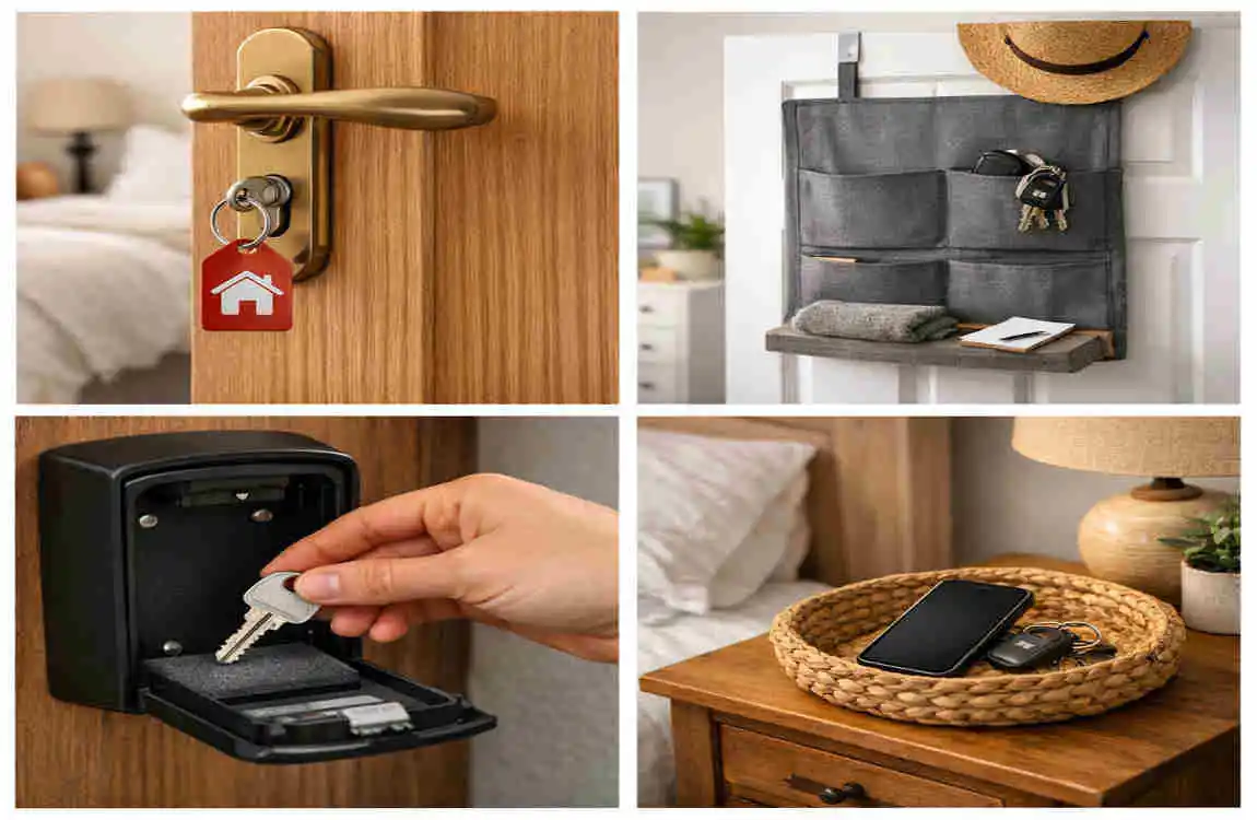 how to unlock a bedroom door from the outside