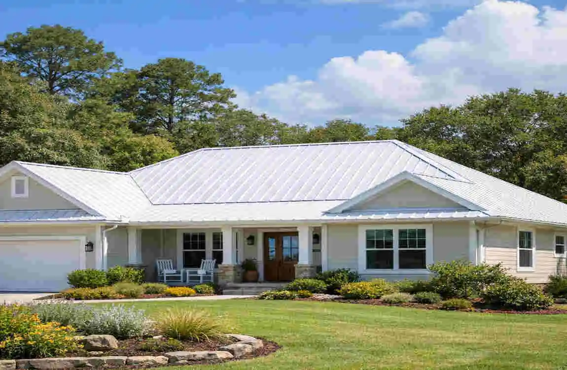 what color metal roof for cool