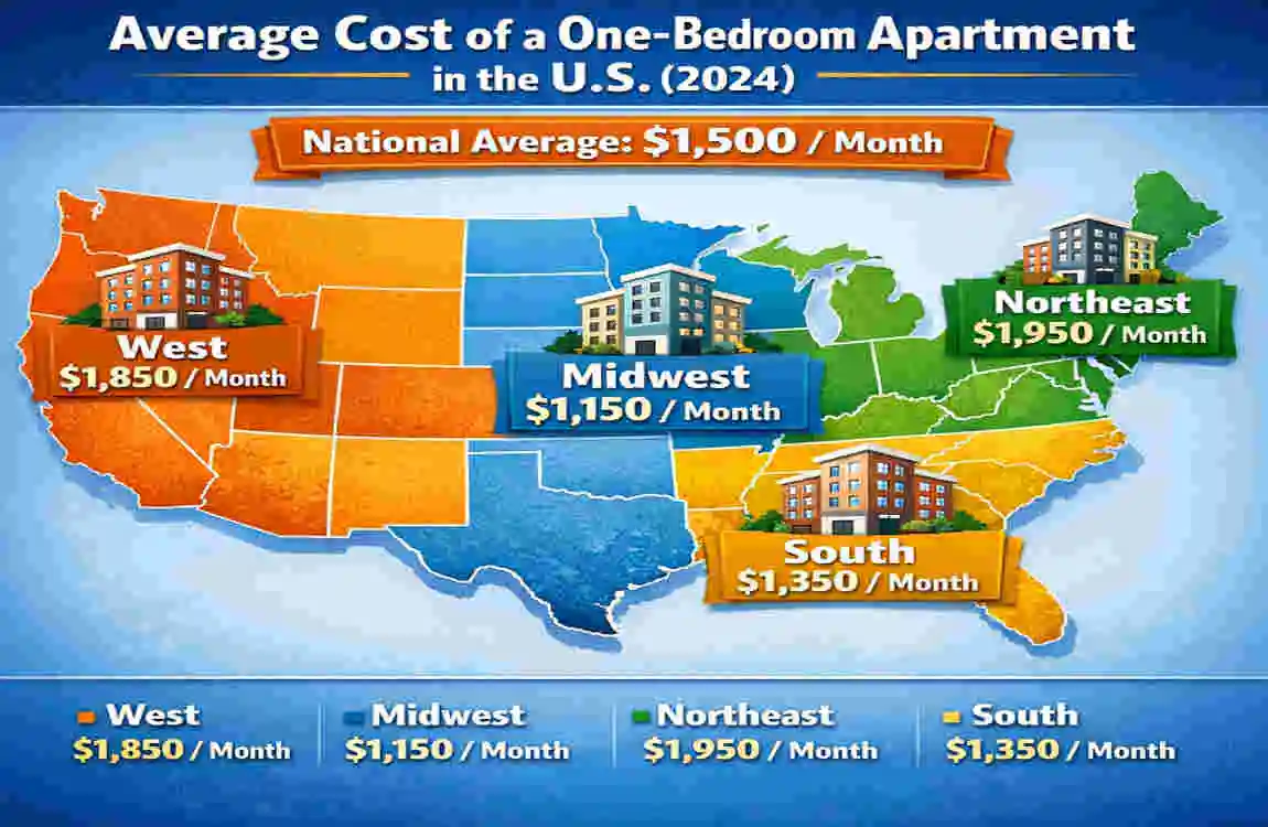 how much is one bedroom apartment