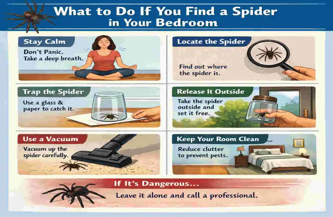 how to keep spiders out of your bedroom