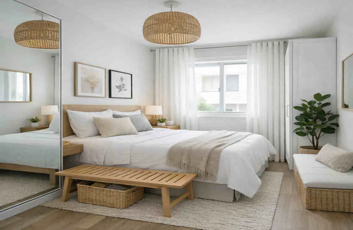 what is the average size bedroom in a house