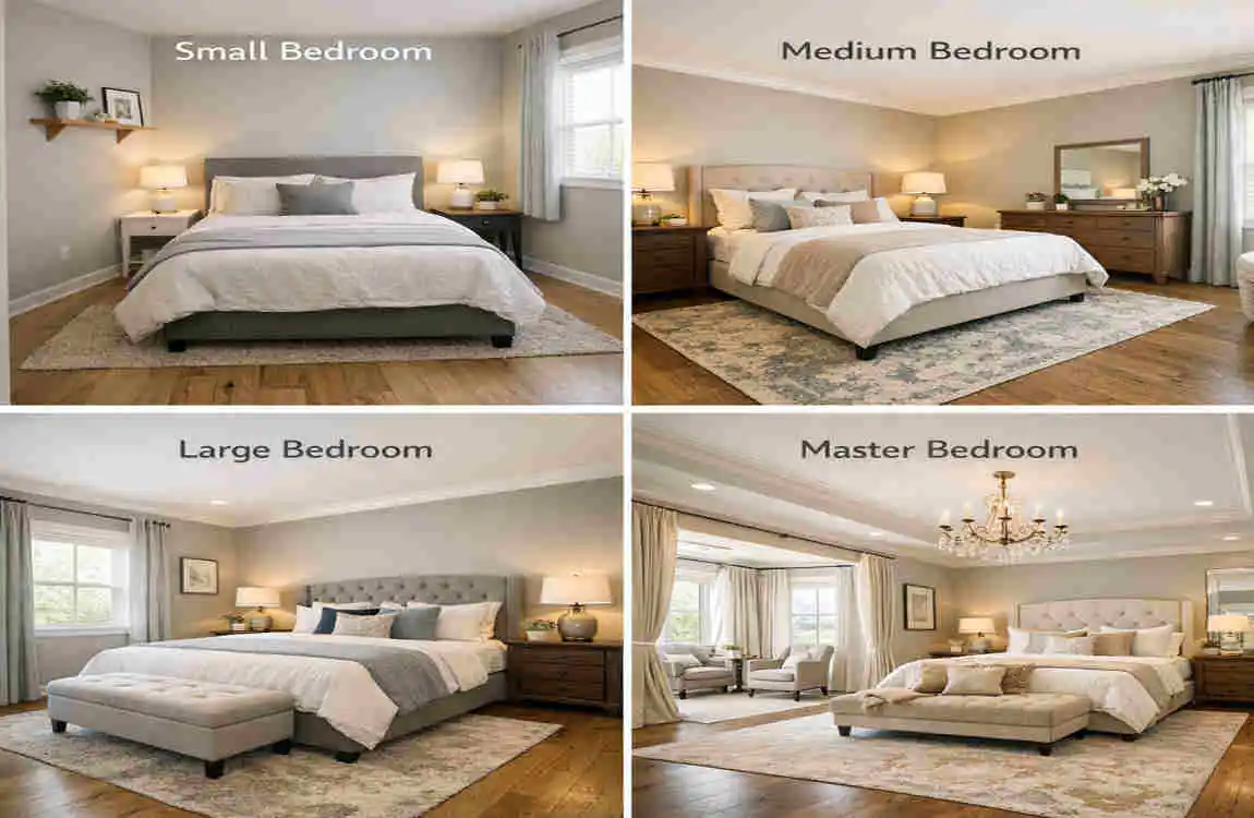 what is the standard size for a bedroom