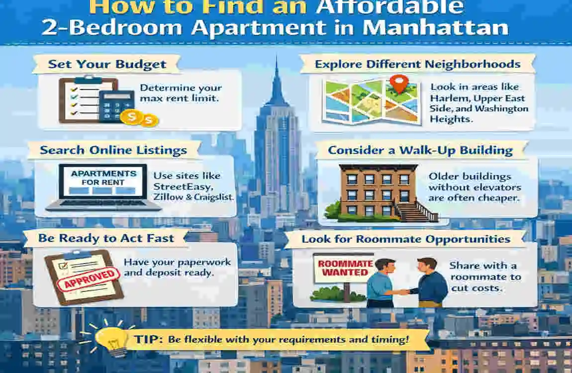 how much is a 2 bedroom apartment in manhattan