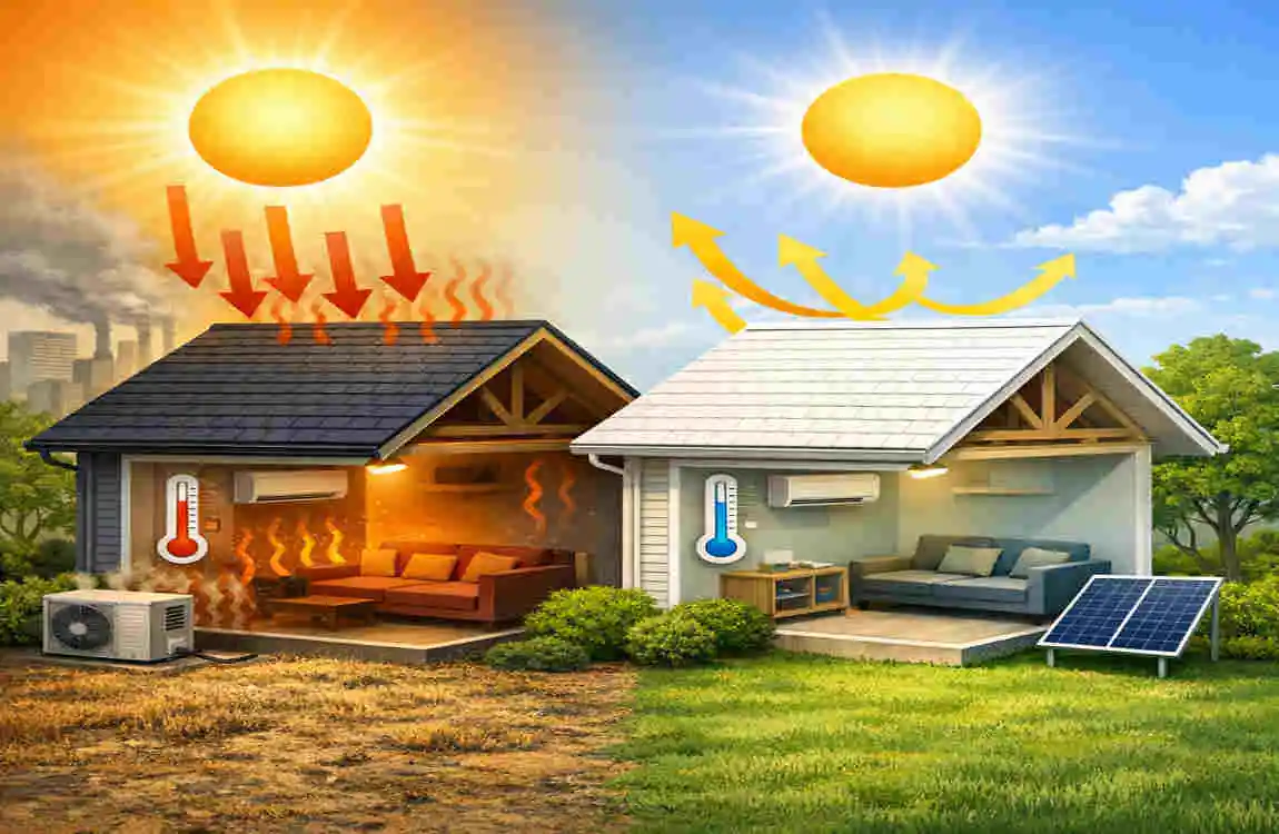 How Roof Color Affects Energy Efficiency