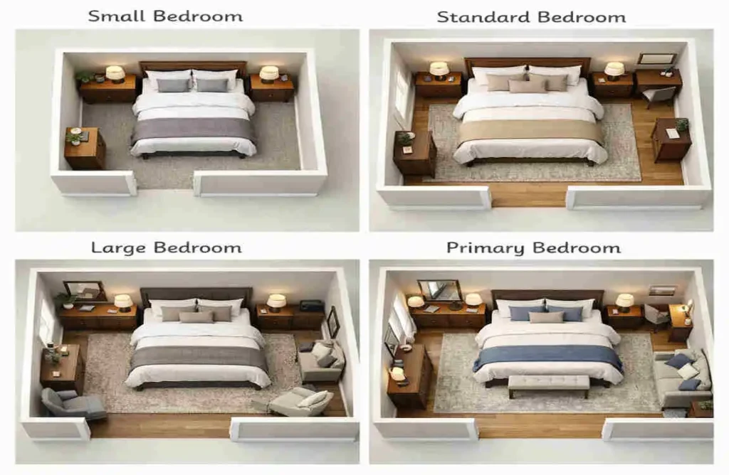 Standard Bedroom Size: A Simple Guide what is the standard size for a bedroom