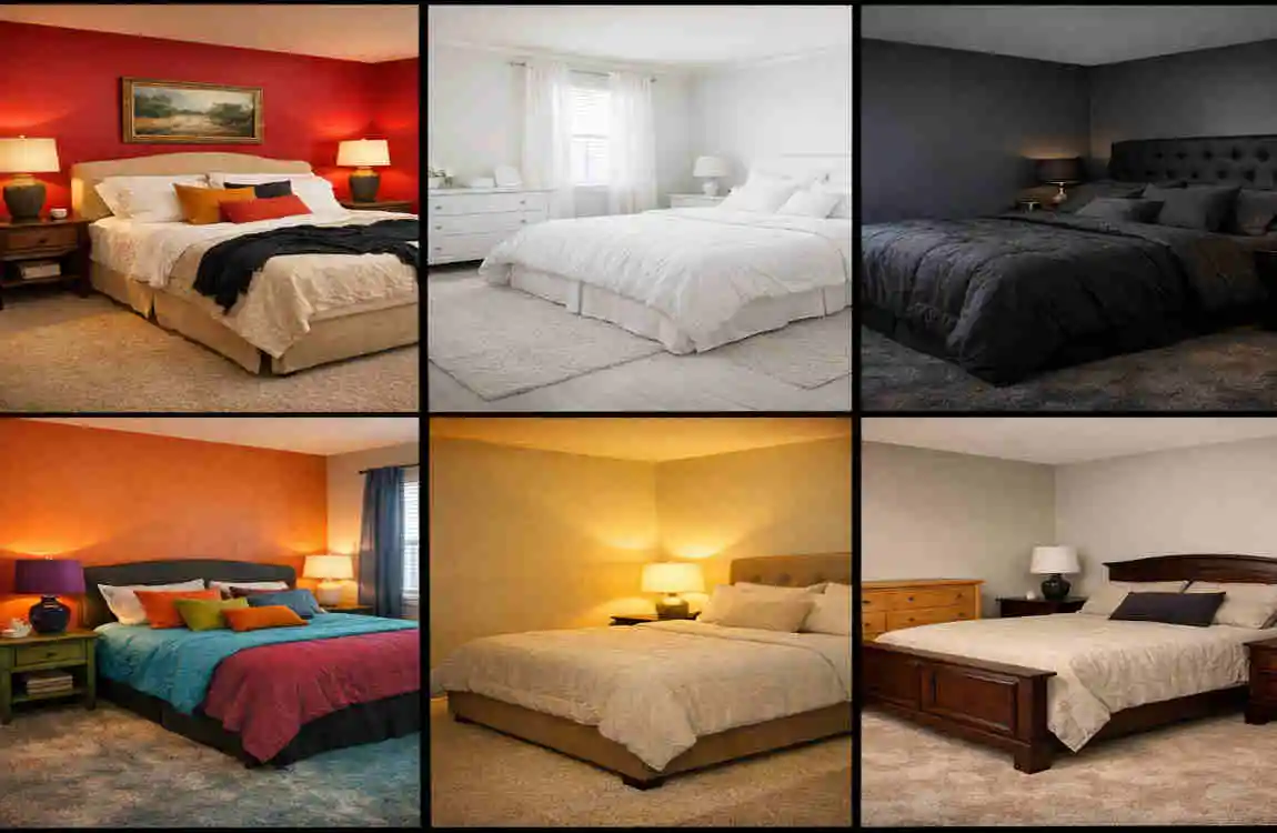 what is the bedroom color for style home