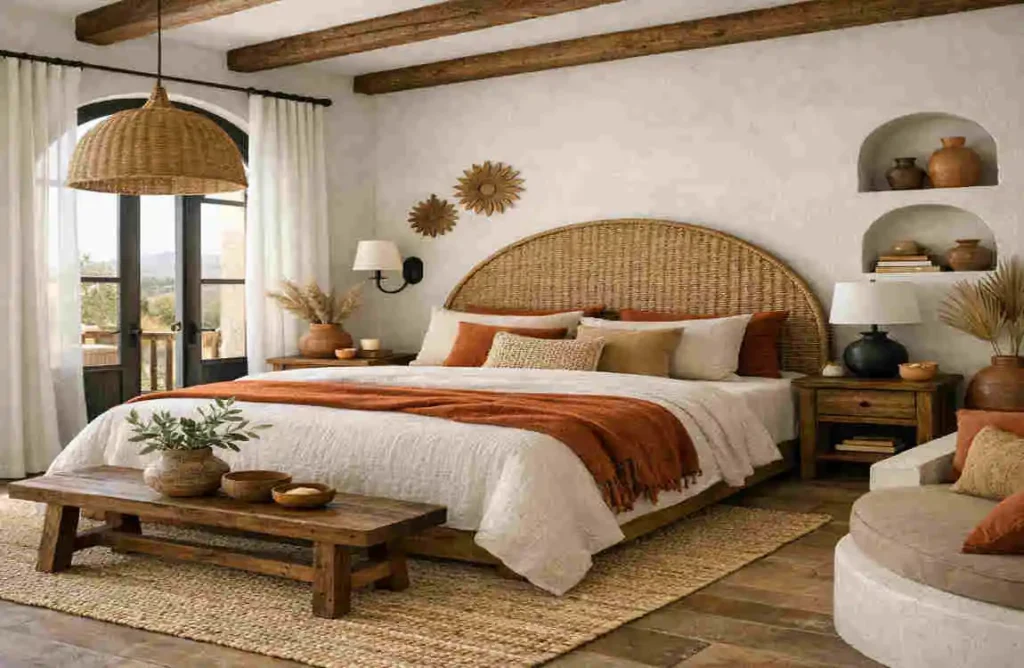 modern spanish bedroom design