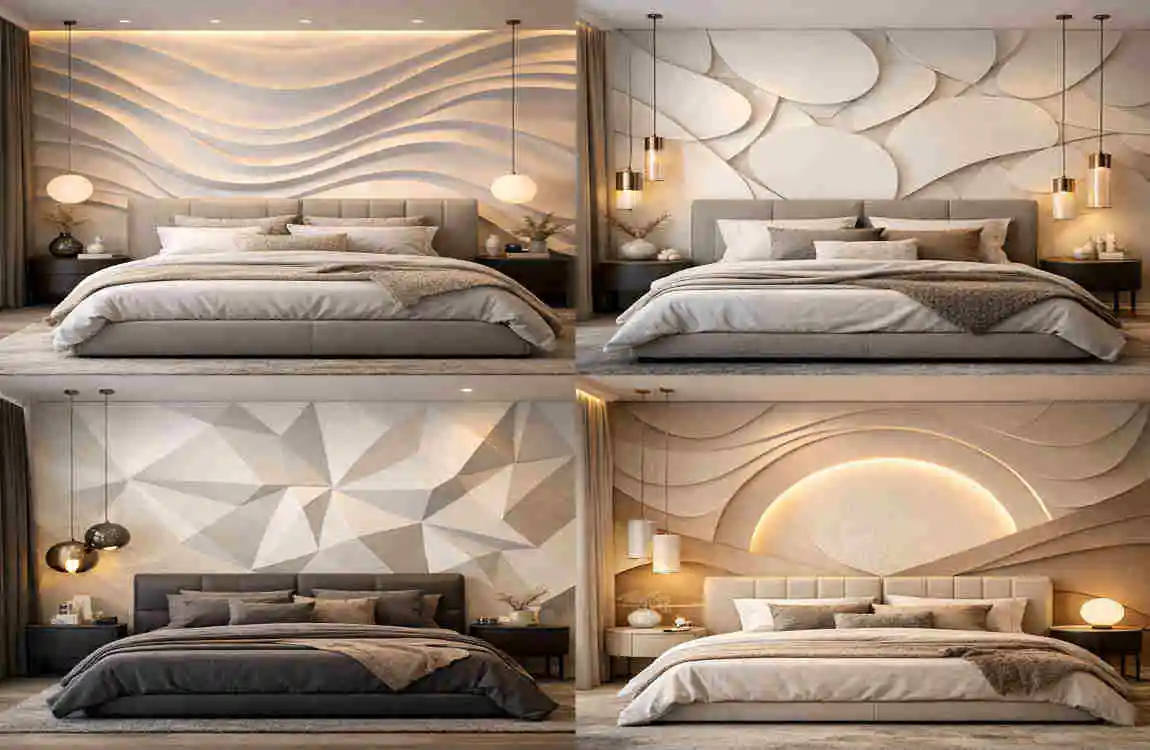 latest 3d wallpaper design for bedroom