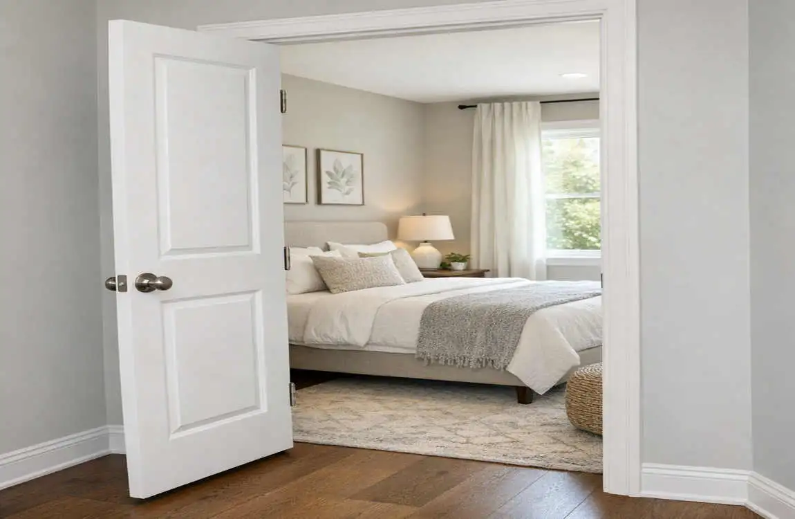 Can Bedroom Doors Open Out?