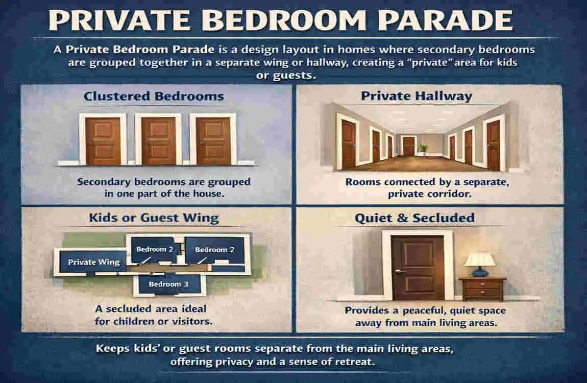 is it illegal to have a parade in someone's bedroom