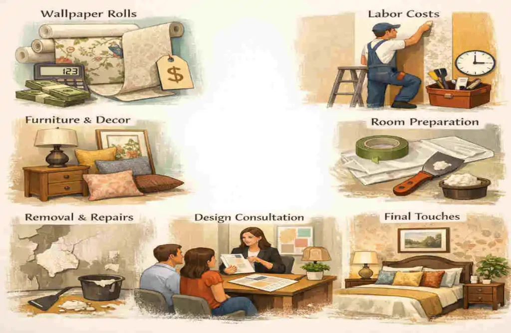 Wallpaper Bedroom Interior Design Cost Explained wallpaper bedroom interior design cost