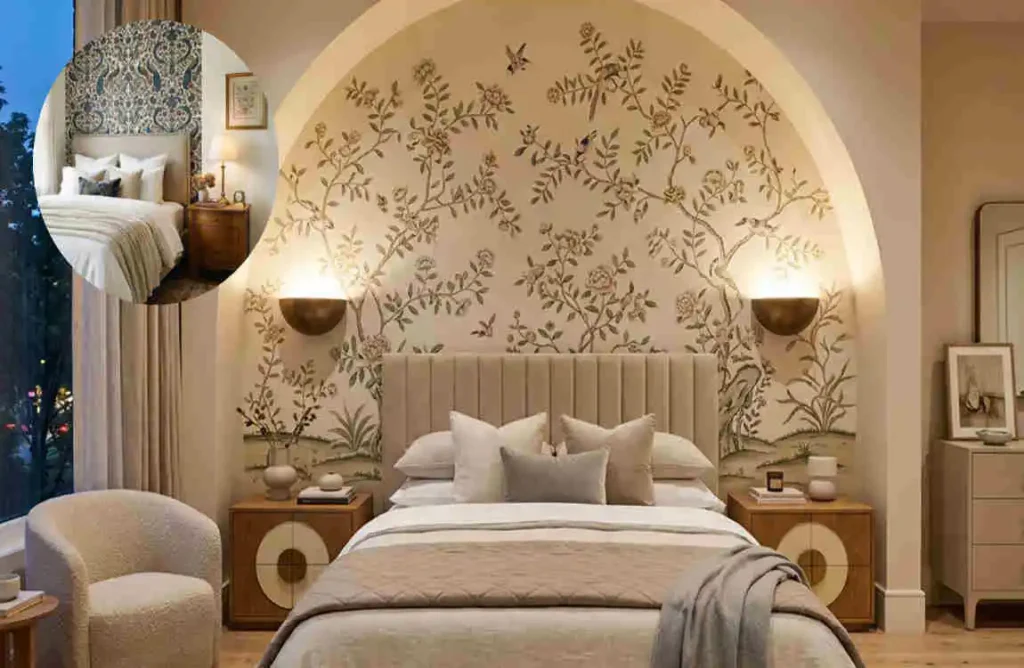 Trending Bedroom Wallpaper Colour Combination Ideas bedroom wallpaper colour combination