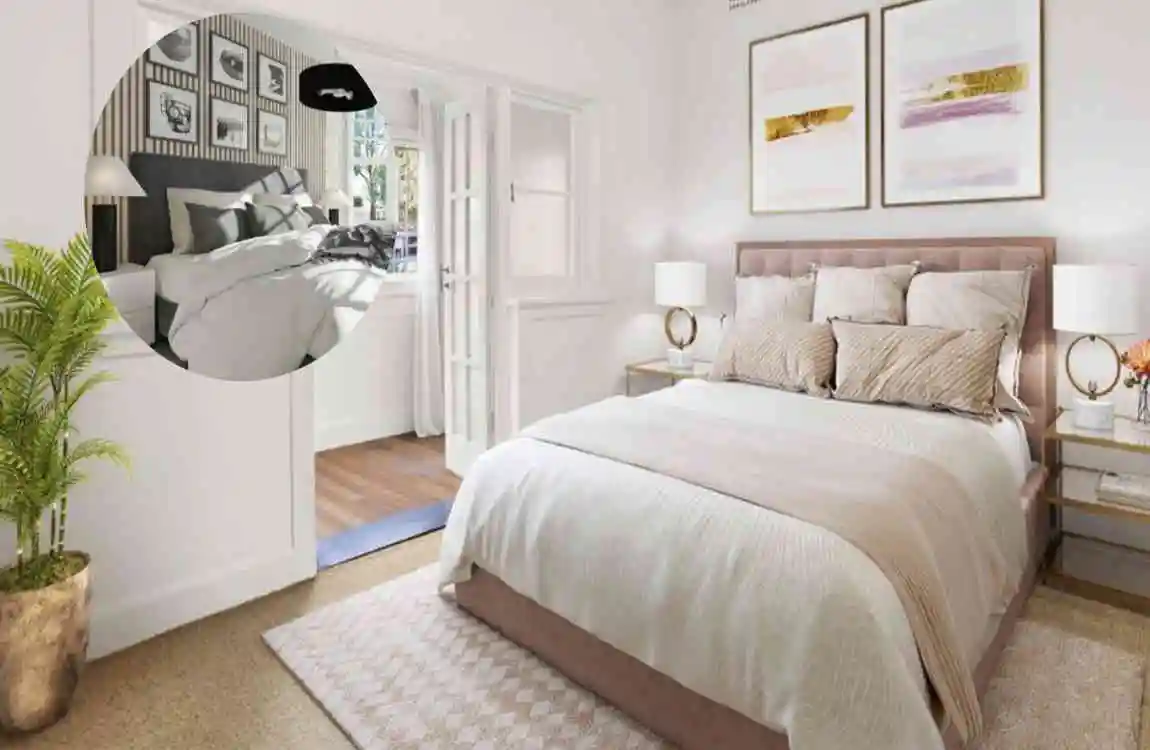 what is a normal size suite bedroom
