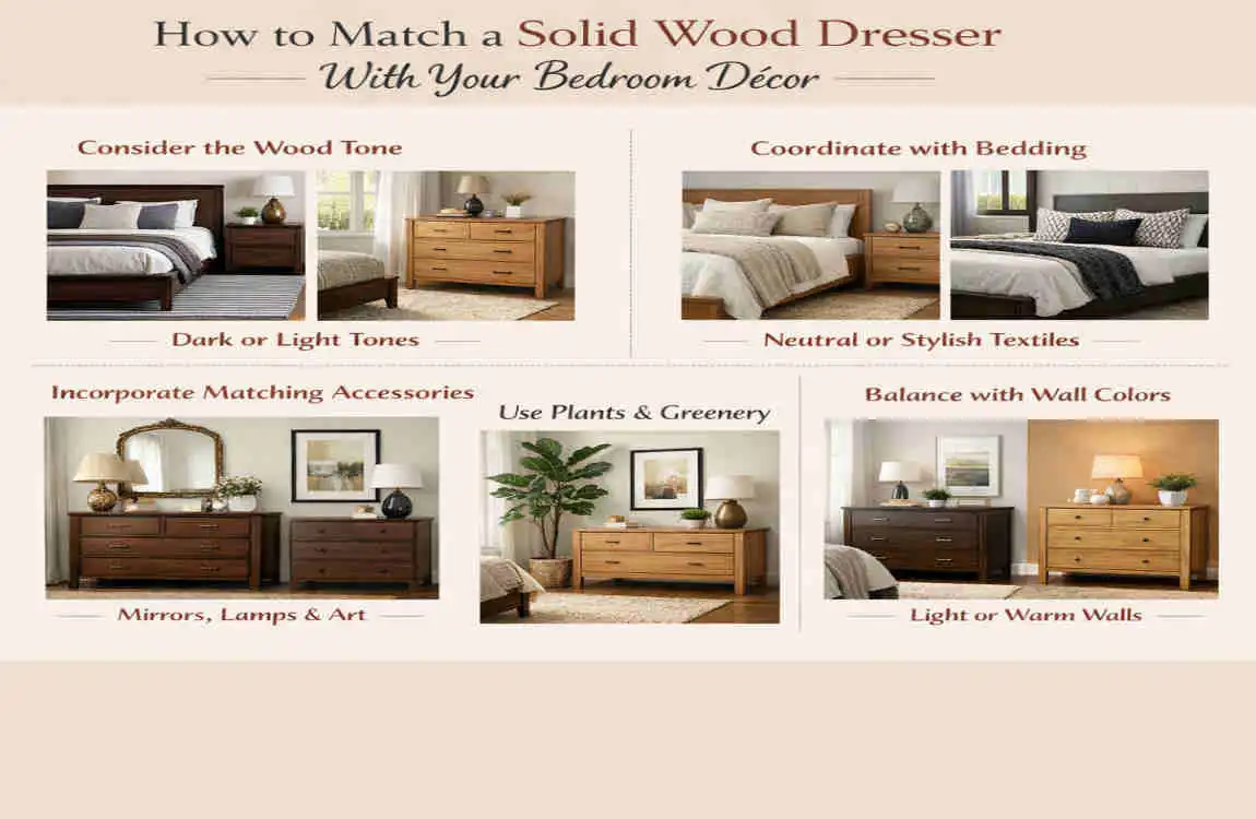 solid wood dresser for bedroom