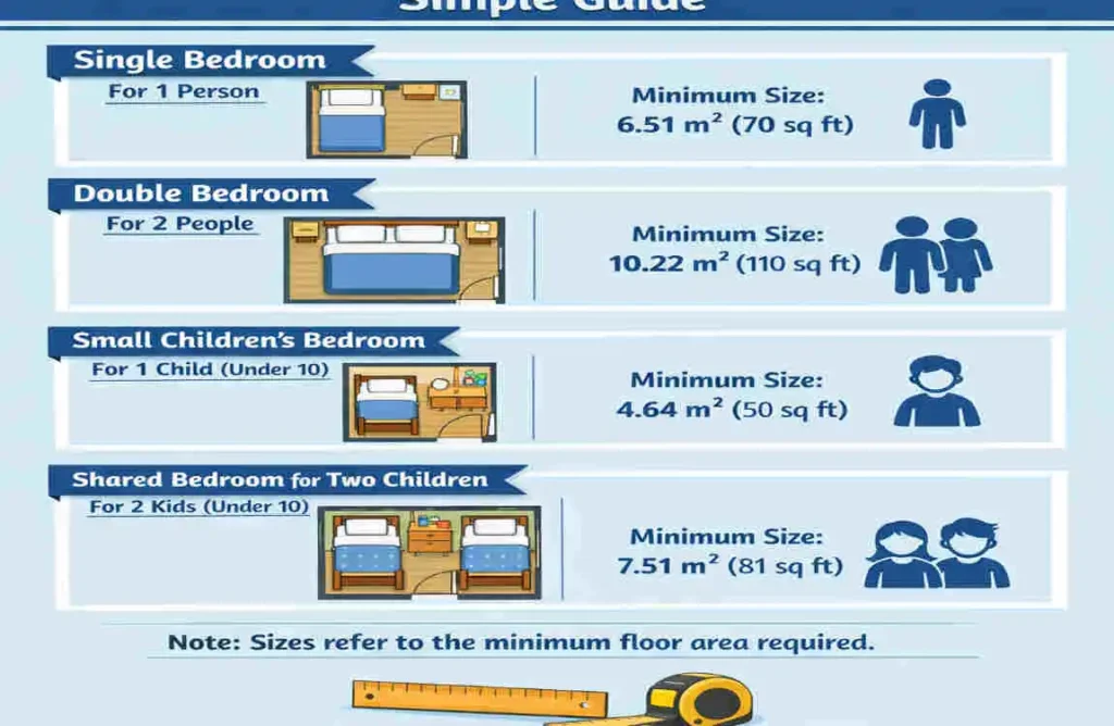 Minimum Bedroom Size UK: