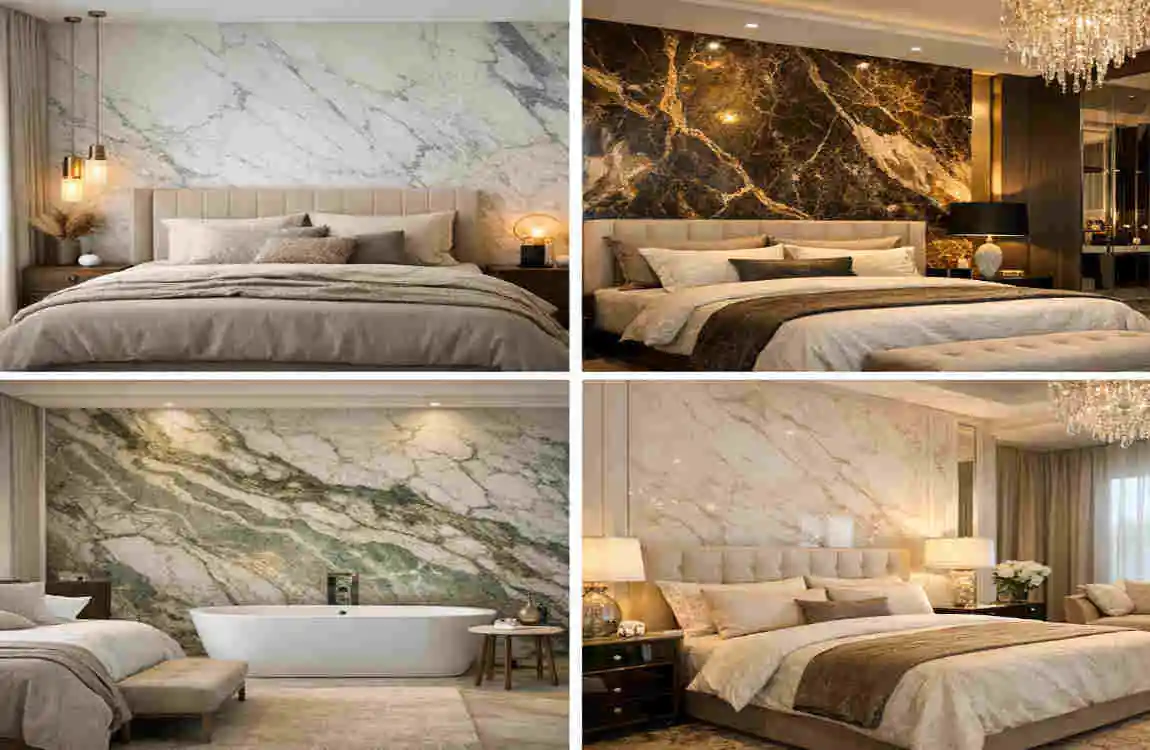 marble floor for bedrooms and master suites