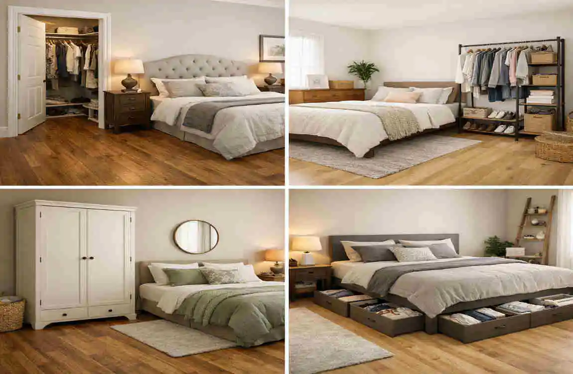 do bedrooms need closets