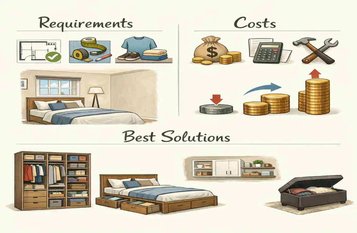 do bedrooms need closets